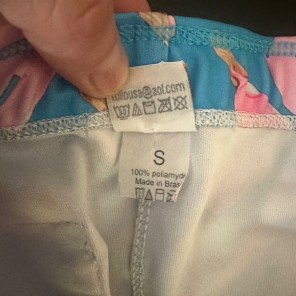 Tulio Square Cut Swimsuit Small Gently worn 30-36" waist 100% polyamide - Picture 4 of 4